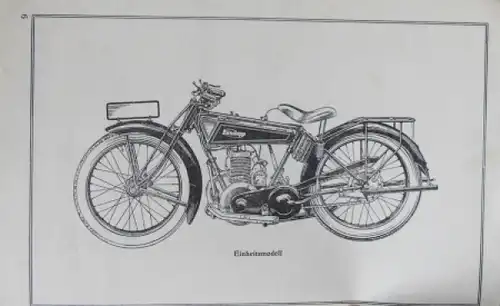 Zündapp 4,5 PS Kettenantrieb Motorrad 1928 Ersatzteil-Preisliste (2087)