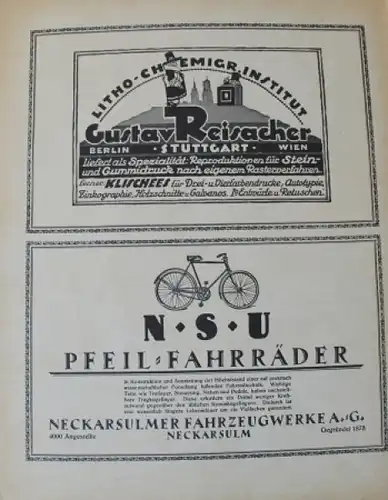 "Die Süd - Illustrierte Sportrundschau" Gesellschaftsmagazin 1924 (2337)