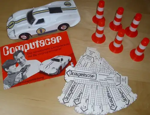Hasbro Haselfeld Brothers Computar-Car 1968 Fernsteuer-Modell in Originalbox (2313)