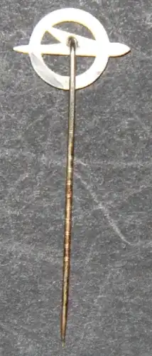 Opel 1955 Anstecknadel 100.000 Km Silber in Originaletui (3007)