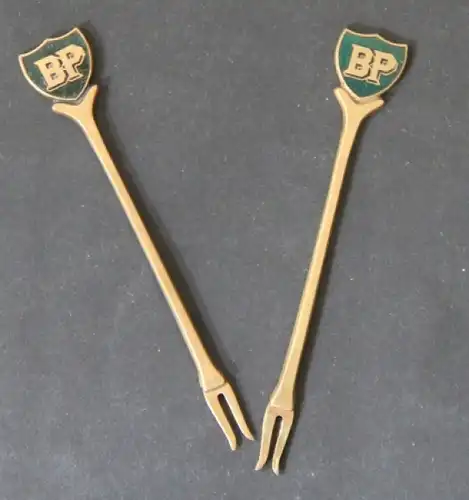 BP Probierspieße 1955 Messing mit Logo (3198)
