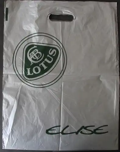 Lotus Elise Tragetasche 1996 Kunststoff mit Logo (0549)