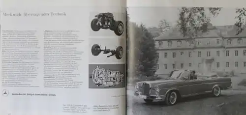 Schrader "Mercedes-Bez Cabriolets 1949-71" Mercedes-Historie 1995 (3958)