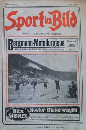 "Sport im Bild" Sport-Magazin 1912 (3886)