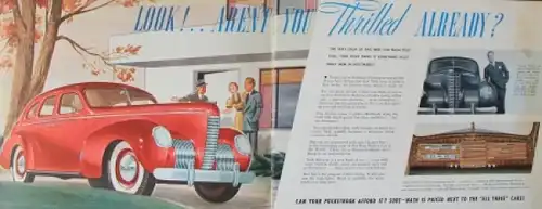Nash Modellprogramm 1939 "Let yourself go!" Automobilprospekt (4849)