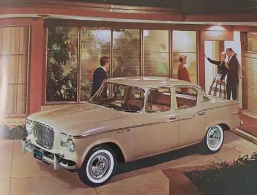 Studebaker Lark Modellprogramm 1960 Automobilprospekt (4896)