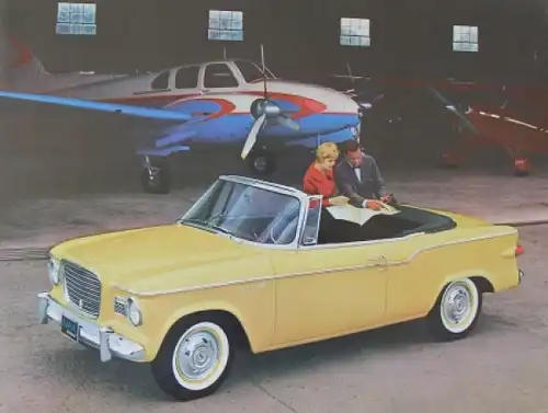 Studebaker Lark Modellprogramm 1960 Automobilprospekt (4896)