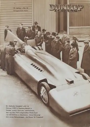 "Dunlop Zeitung" Firmen-Magazin 1935 (5128)