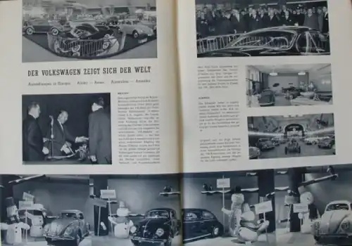 "Volkswagen Informationen" Mitteilungsblatt 1956 VW-Magazin (4975)