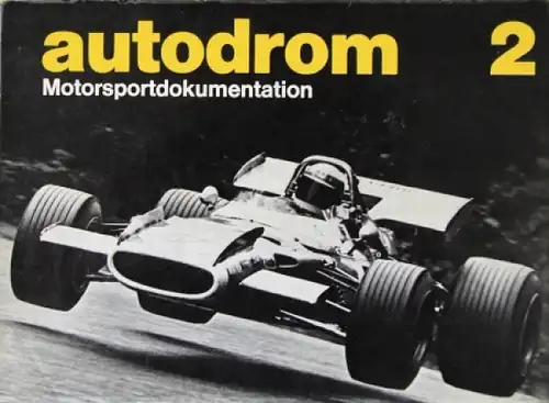 Morenno "Autodrom 2" 1970 Motorsport-Jahrbuch (5374)
