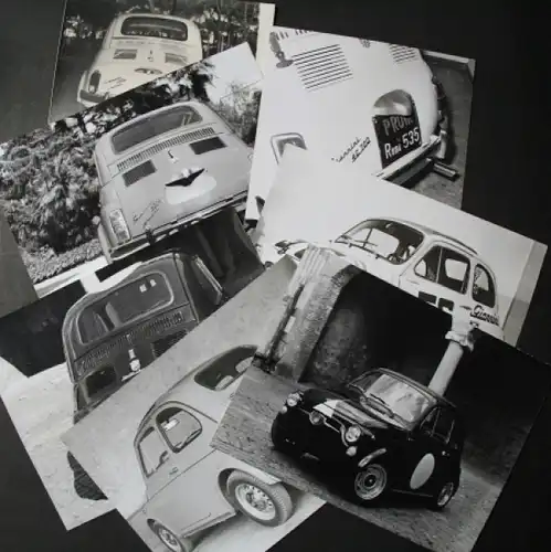 Giannini 500 TV - 590 GT Special 1965 sieben Werksfotos (5503)