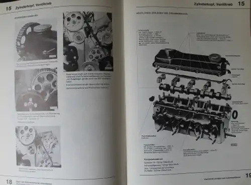 Audi 100 Zwei Liter Motor 1980 Reparatur-Leitfaden (0275)