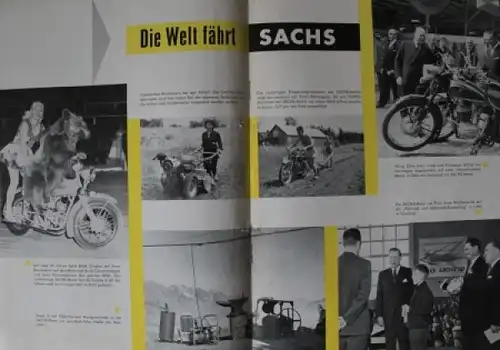 "Neues vom Sachs" Fichtel + Sachs Magazin 1959/61 sieben Ausgaben (5567)