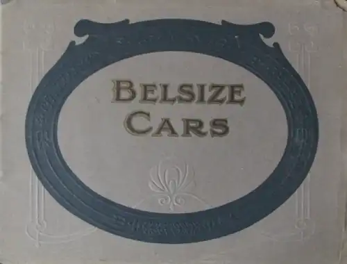 Belsize Cars Modellprogramm 1914 Automobilprospekt (5542)