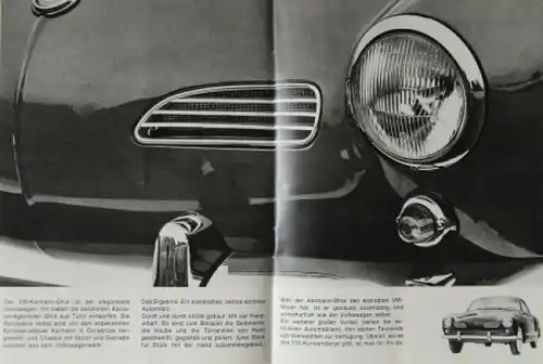 Volkswagen Käfer Modellprogramm 1962 "Welcher ist der richtige für Sie?" Automobilprospekt (5600)