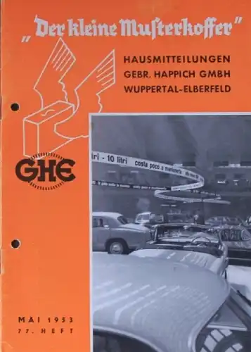 Happich "Der kleine Musterkoffer" Firmenmagazin 1953 (5729)