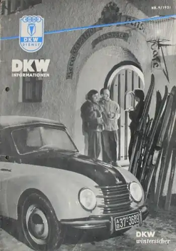 "DKW Nachrichten" DKW-Firmenmagazin 1951 (5719)