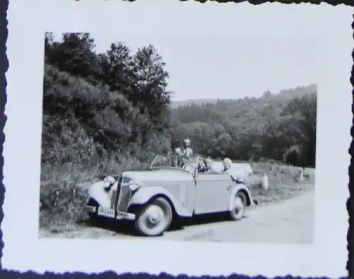 Adler Trumpf Junior Cabriolet 1933 Originalfoto (0704)