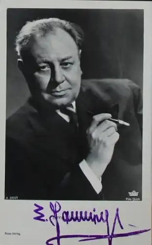Emil Jannings original signierte Autogrammkarte 1942 (6170)