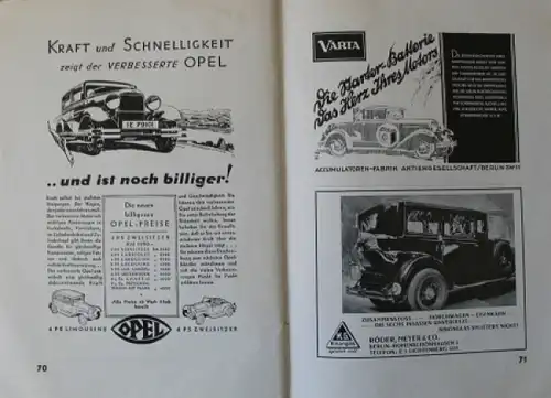 Schur "Der Weg zum Führerschein" Fahrzeugtechnik 1930 (6250)