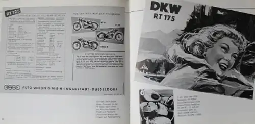 Knittel "DKW Motorräder 1949-58" Motorrad-Historie 1988 (6439)