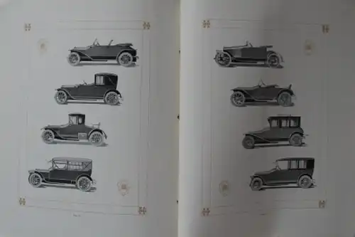 Mors Modellprogramm 1913 Automobilprospekt (6519)