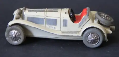 Schuco Micro-Racer Mercedes SSK 1965 Metallmodell mit Friktionsantrieb (6668)