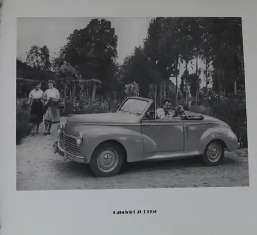 Peugeot "Selection des Coupes et Cabriolets 1898-1973" Peugeot-Historie 1973 (6703)