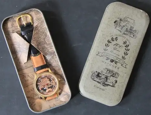 DeJuno Armbanduhr Watches Collectors Edition 1986 "100 years motoring" in Originalbox (6762)
