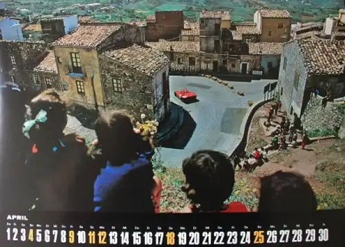 Shell Motorsport "Der große Shell-Rennsportkalender" Jahreskalender 1971 (7681)