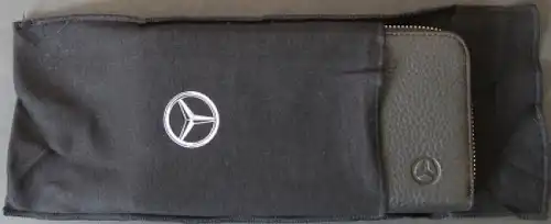 Mercedes-Benz Geldbörse 2010 mit Logo Rindsleder in Originalbox (7904)