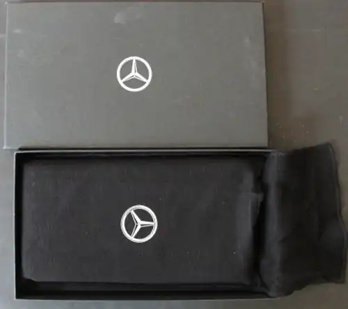 Mercedes-Benz Geldbörse 2010 mit Logo Rindsleder in Originalbox (7904)