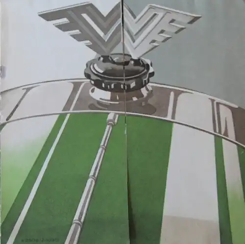 Wanderer 2,5 Liter 10/50 PS Modellprogramm 1930 Automobilprospekt (7923)