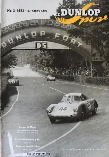 "Die Dunlop Spur" Firmen-Magazin 1953 (7941)