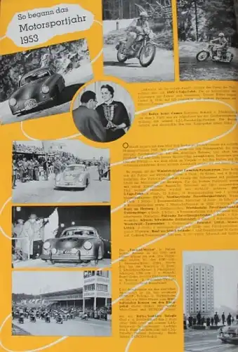 "Die Dunlop Spur" Firmen-Magazin 1953 (7941)