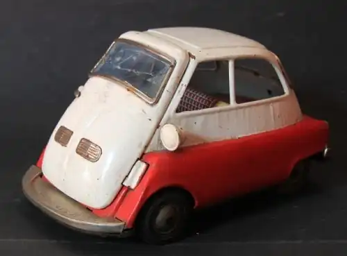 Bandai BMW Isetta 1958 Blechmodell mit Friktionsantrieb (7918)