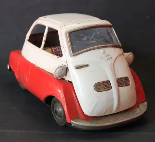 Bandai BMW Isetta 1958 Blechmodell mit Friktionsantrieb (7918)