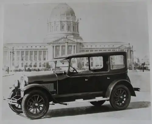 Buick Fordoor Sedan vor Capitol 1926 Originalfoto (6723)