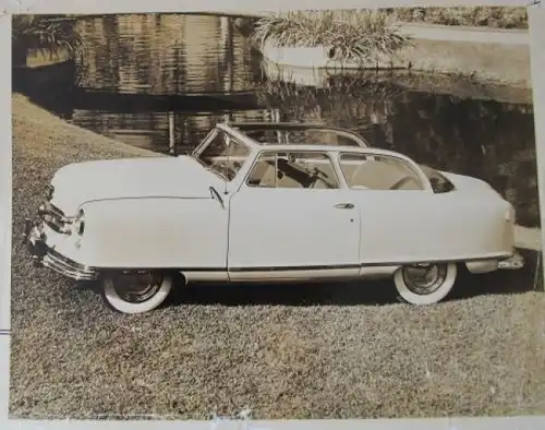 Nash Rambler Cabrio-Limousine 1952 Werksfoto (8215)