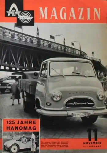 "Hanomag Tempo Magazin" Firmenzeitschrift 1960 (8317)