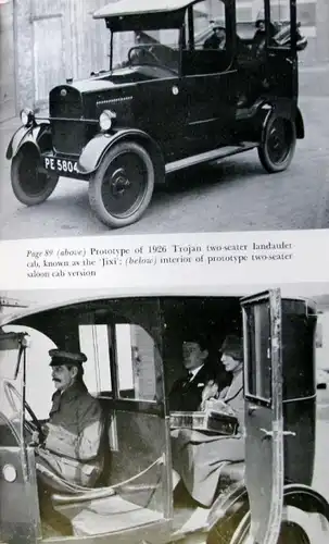 Georgano "A history of the London Taxicab" Taxi-Historie 1973 (8557)