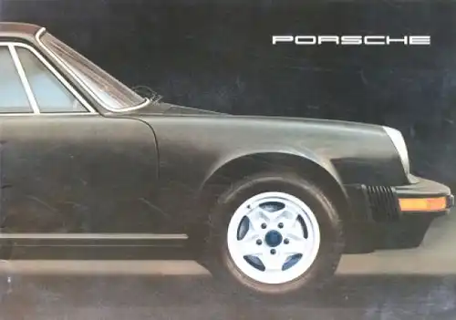 Porsche 911 Modellprogramm 1975 Automobilprospekt (0199)
