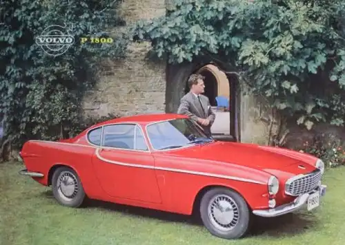 Volvo P 1800 Modellprogramm 1961 Automobilprospekt (0219)