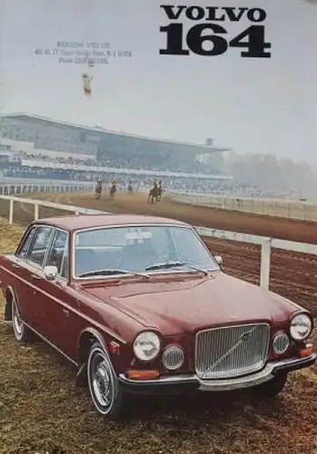 Volvo 164 Modellprogramm 1969 Automobilprospekt (0227)