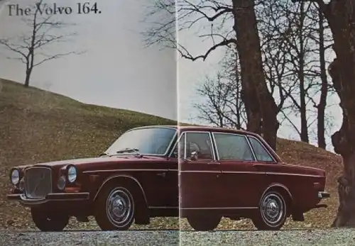 Volvo 164 Modellprogramm 1969 Automobilprospekt (0227)