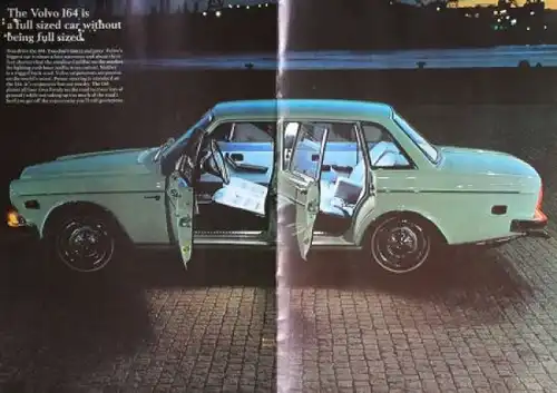 Volvo 164 Modellprogramm 1969 Automobilprospekt (0227)