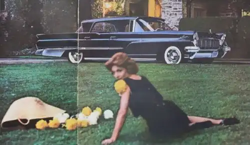Lincoln Continental Mark IV Modellprogramm 1959 Automobil-Prestigeprospekt (0263)