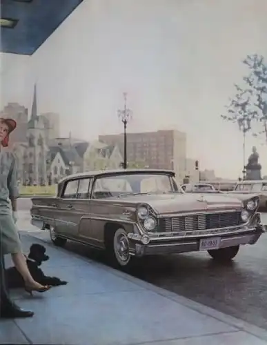 Lincoln Continental Mark IV Modellprogramm 1959 Prestige-Automobilprospekt (0263)