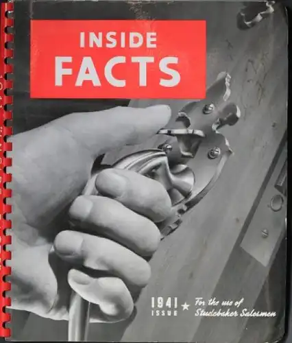Studebaker Modellprogramm 1941 "Inside Facts" Automobilkatalog (0327)