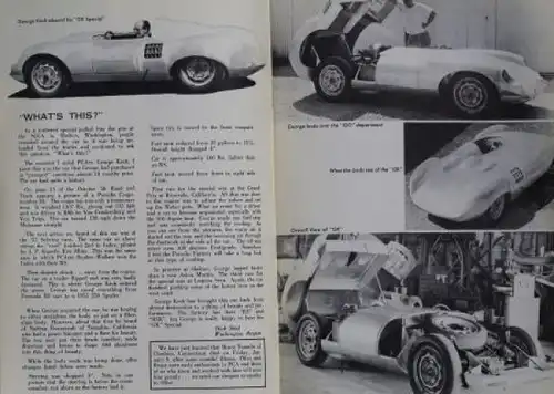 "Porsche Panorama" 1959 Porsche-Firmenmagazin drei Ausgaben (0112)
